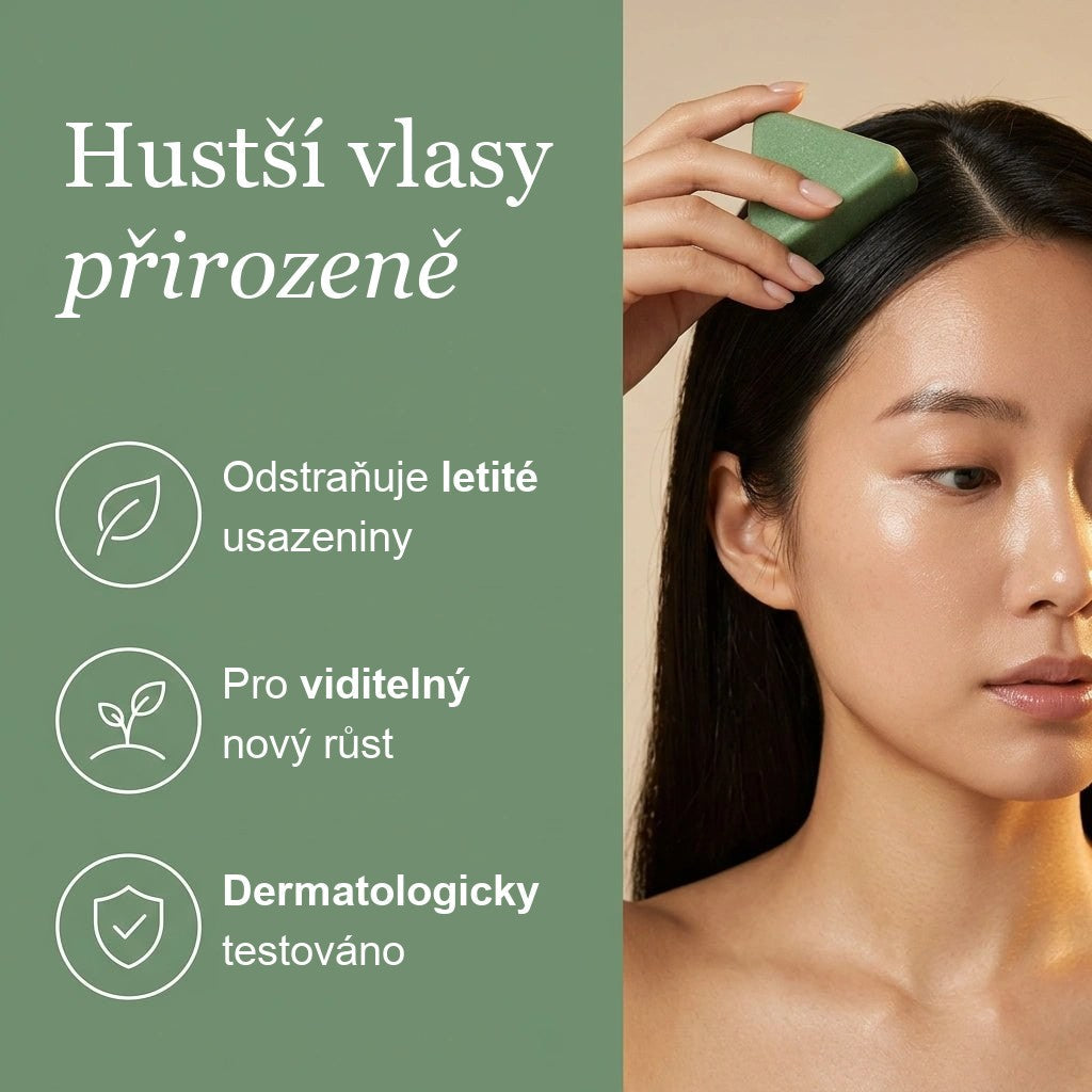 Hustší vlasy přirozeně